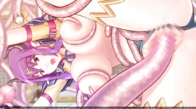 Watch as two hot tentacle monsters breed with horny humans in this Hardcore Tentacle Breeding PMV/HMV!