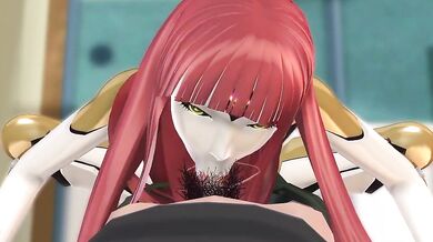 Watch Mommy Get Facialized by Her Android Chi*ld and Flim13!!