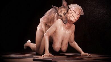 A Nurse Caught By A Rampant Dog During Her Private Time