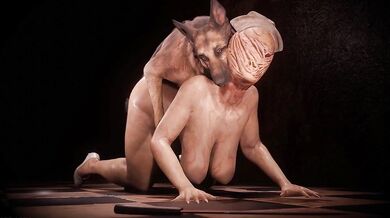 A Nurse Caught By A Rampant Dog During Her Private Time