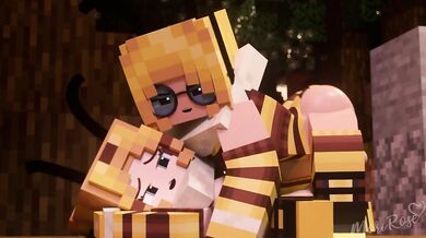 Sexy Beekeeper gets Bred by a Hive of Horny Honeybees