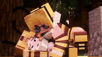 Sexy Beekeeper gets Bred by a Hive of Horny Honeybees