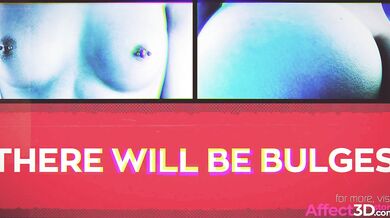 Mass Effect 2: Lara Croft and Samus Aran Take on Giant Cocks in a Virtual World