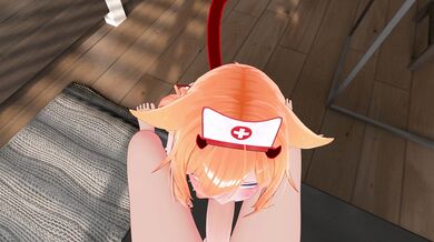 ASMR Point of View - Sexy Cute Nurse Makes a House Call with Cum and Moaning ERP