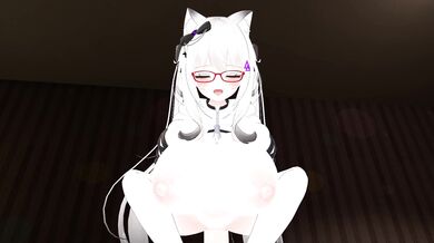 Curvy Chick On A Flexible Rod