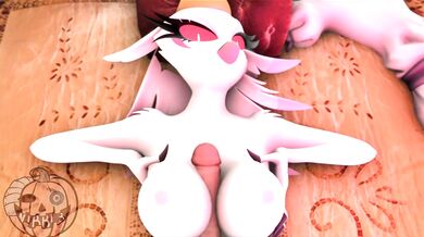 Stellas big boobs bouncing as she fucks the nerdy guy in the library while her hot friend watches and licks her tits!