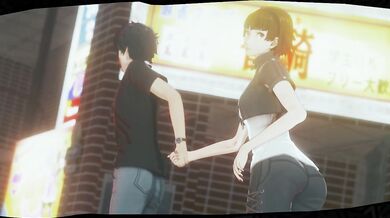 Sexy Girlfriends Take Over The Hotel Bedrooms - MokujinHornyWood Persona 5