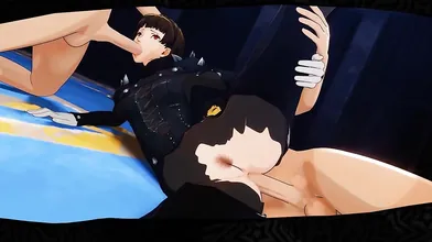 Sexy Girlfriends Take Over The Hotel Bedrooms - MokujinHornyWood Persona 5