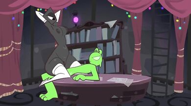 The adventure of Frogdor and Prisma, monstrous frogs in love