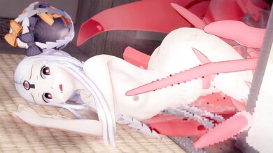 Watch as Abigail gets up close and personal with a tentacle monster in this steamy hentai porn video!