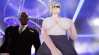 Mercy fucked by bbc in elevator (Full Version)