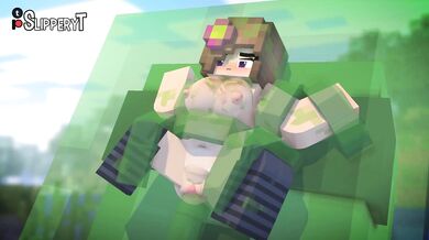 The Slimy Slut Jenny gets X-rated with the Muddy Monster