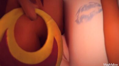 The Dominatrix Queen: MagMallows Ultimate Submission to Zelda and Urbosas Unyielding Rules