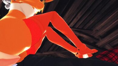 Minerva and Chica Blowing Each Other Away!