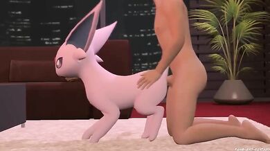 Sex with Espeon [Fantasy Fang]