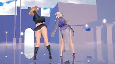 Yumi and Haruka - Chocolate Cream [Maritan]