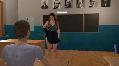 Teachers Pet - Ms Johnson Gets Filled Up By Her Students!