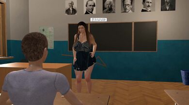 Teachers Pet - Ms Johnson Gets Filled Up By Her Students!