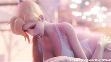 Sexy Milf takes a Deep Throat Blowjob from Two Young Men - Compilation Part 2