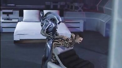 Jack programs a Geth to fuck her over a chair - Nervanims Is this what you had in mind?