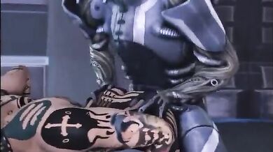 Jack programs a Geth to fuck her over a chair - Nervanims Is this what you had in mind?