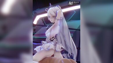 Kiana mounts the manhood, a steamy encounter ensues!