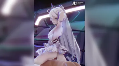 Kiana mounts the manhood, a steamy encounter ensues!