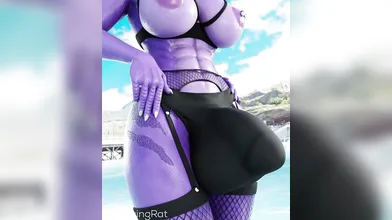 Watch as she teases and tortures her helpless victim with every seductive move, until he cant take it anymore and cums like a champ