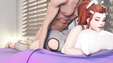 Bend Over White Queen Brigitte in the Bodysuit, Save Ass!