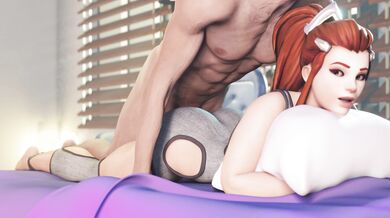 Bend Over White Queen Brigitte in the Bodysuit, Save Ass!