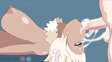 Hot Wolf Girl Sucks Balls Deep And Swallows [NeoReptil]