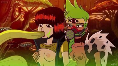 Double the Pleasure, Double the Fun: A 3D/2D Animated Throat Pie Compilation by OC Dude