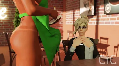 Overwatch 3D Porn — Futanari Animation by Cicsfm