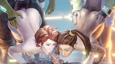Master's filthy fuckfest with his pet monkeys: Hentai PORN