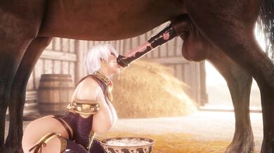 This is a hentai video featuring Isabella Valentine and her new lover, Noname55