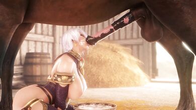 This is a hentai video featuring Isabella Valentine and her new lover, Noname55