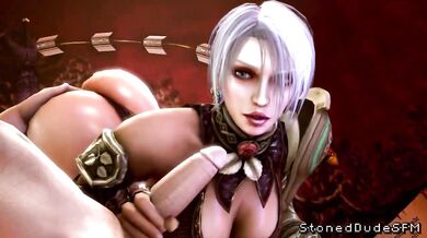 Sexy Taki and Ivy make love in the forest with their big breasts bouncing up and down, moaning erotically as they fuck like wild animals