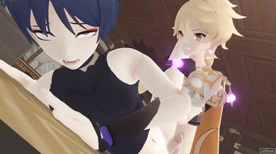 Aether x Scaramouche - Zeichen (German for Signs)