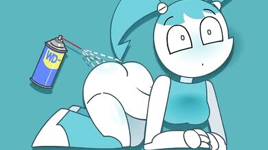 The nerdy girl next door, Jenny Wakeman, decides to take a shower, but ends up having some unexpected guests!