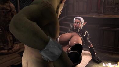 Watch this hot and steamy trailer of Orc Tamer, featuring dual face art by artist Dual-Face-Art