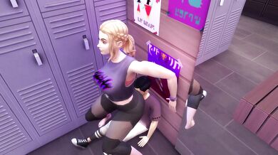 The Sexy Locker Room Queen: A Hentai Porn Movie