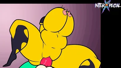 Queen Bee meets Gecko (InterXpecial) - a XXX parody of the classic fable The Ugly Duckling