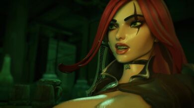 Watch as the sexy Katarina rides a big dick in this high-quality 4K video by Kaegantonovich
