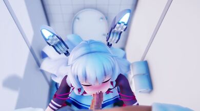 Watching a horny Asian guy getting blown in the public bathroom, with voyeurs hiding behind the stalls to catch a glimpse of his naughtiness