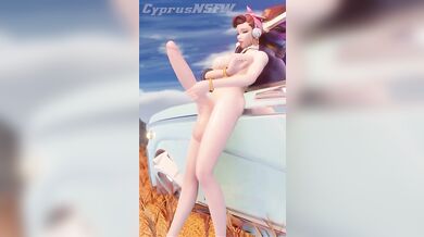 Watch Dva, Cruiser and their futa friends masturbate in a fantastic adventure!