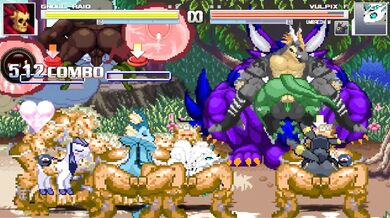 Gnolls infiltrate the forest and capture Vulpix and her Eevee friends for their perverted desires