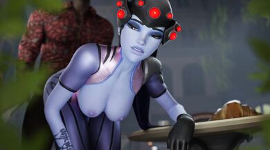 ---------------------------------------- Watch as Widowmaker is taken aback by the sheer sexiness of Black Widows new Aphrodite outfit