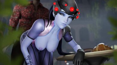 ---------------------------------------- Watch as Widowmaker is taken aback by the sheer sexiness of Black Widows new Aphrodite outfit