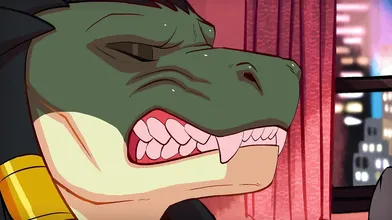 Two hot aliens with a big intergalactic bone get it on in this super sexy hentai porn