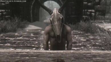 Elder Scrolls Online: Morrowind - The Naked Bard Money Shot (by Fractal-Sun)